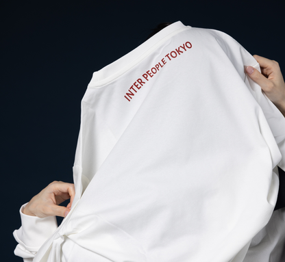 Message Long Tee(WHT)