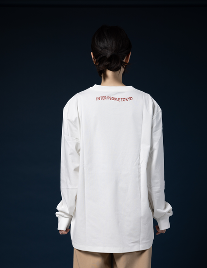 Message Long Tee(WHT)